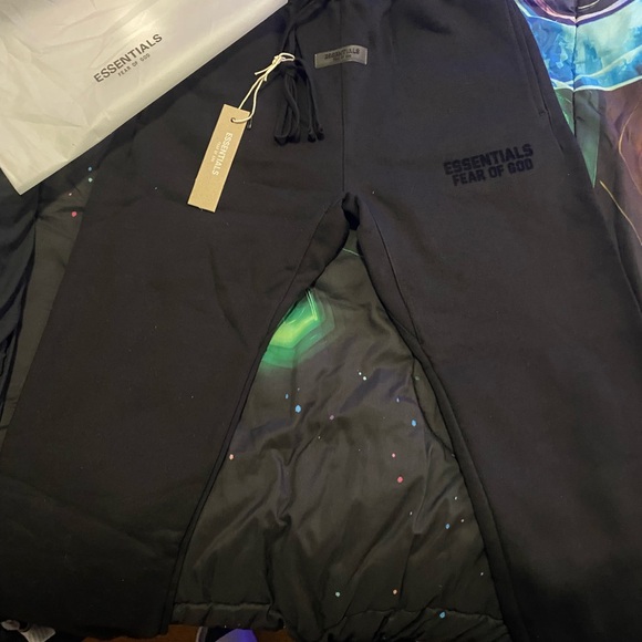 Fear of God Essentials Black Sweatpants